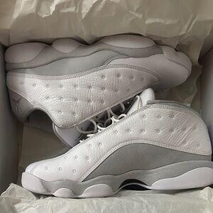 Jordan 13 Metallic silver low